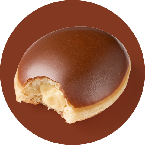 Custard circle icon